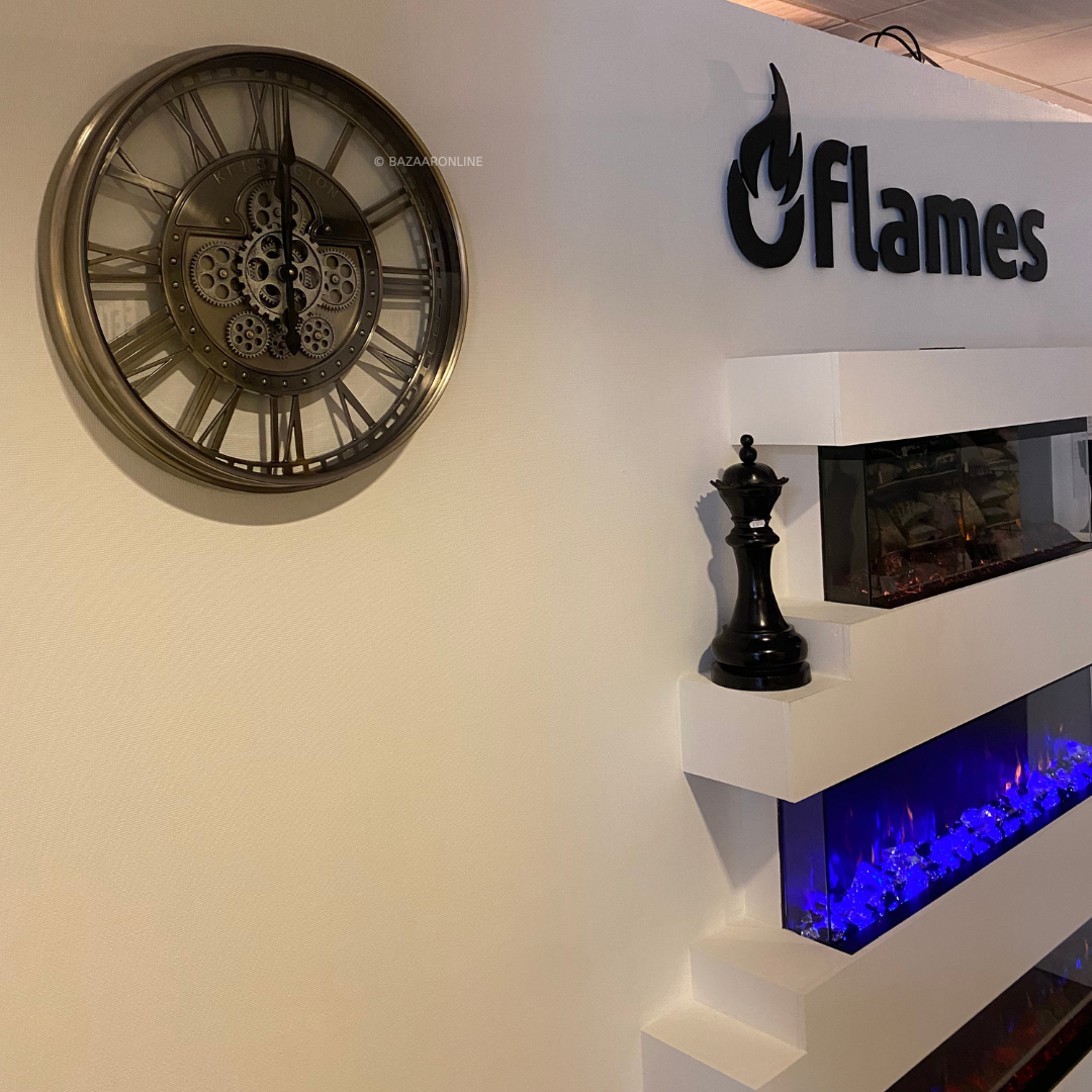 Eron | Wandklok met Radarwerk | 60 cm ø