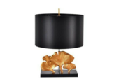 Tafellamp Flora - Zwart/Goud