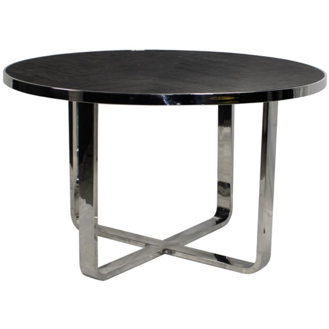 Eettafel - Galaxy - Zwart - Ø 130