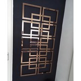 Orlinski Spiegel - Rechthoekig - 80 x 160 cm - Brons