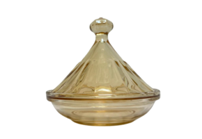 Suikerpot - Goud glas - No. 1