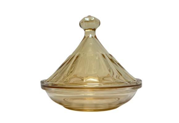 Suikerpot - Goud glas - No. 1