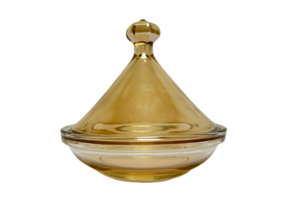 Suikerpot - Goud glas - No. 2