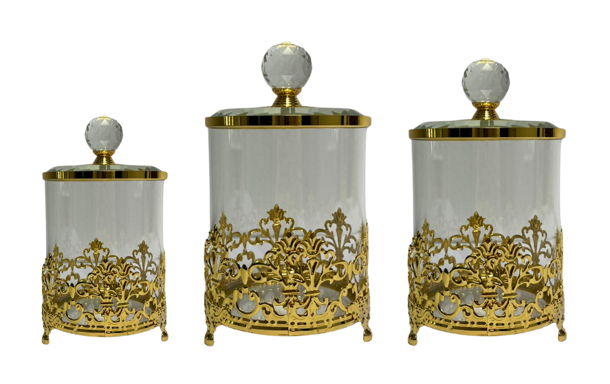 Luxe Suikerpotten - Goud - Suiker - Versiering