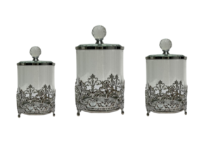 Luxe Suikerpotten - Zilver