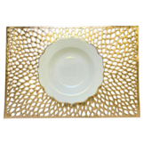 Placemat naam Goud 30 x 45 cm