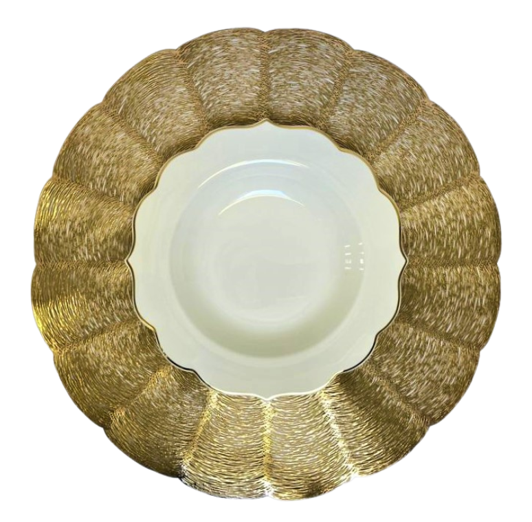 Placemat naam Goud ø 35 cm