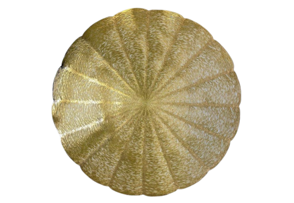 Placemat naam Goud ø 35 cm
