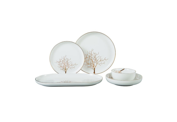 Bricard Arles Serviesset set 25-delig Goud