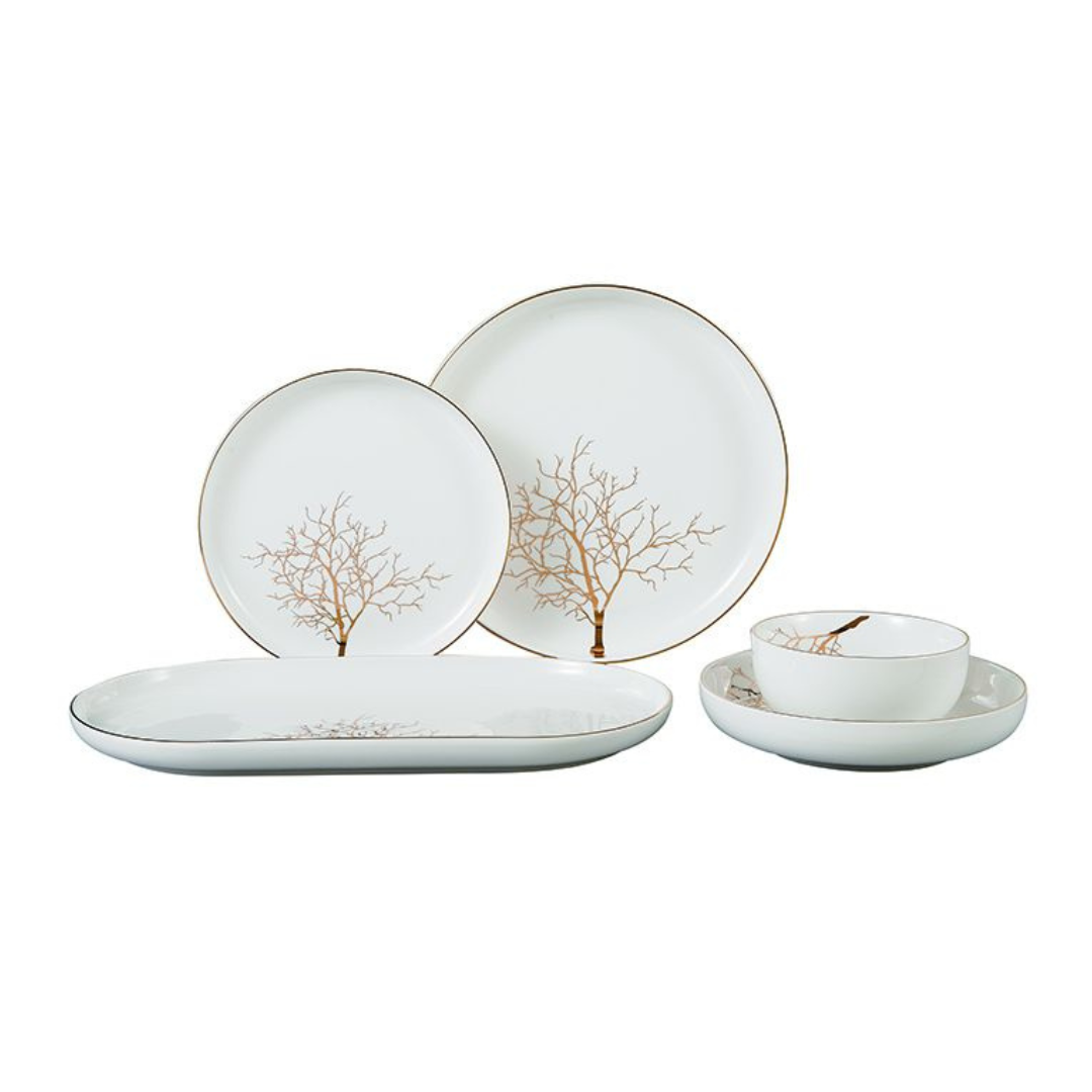 Bricard Arles Serviesset set 25-delig Goud