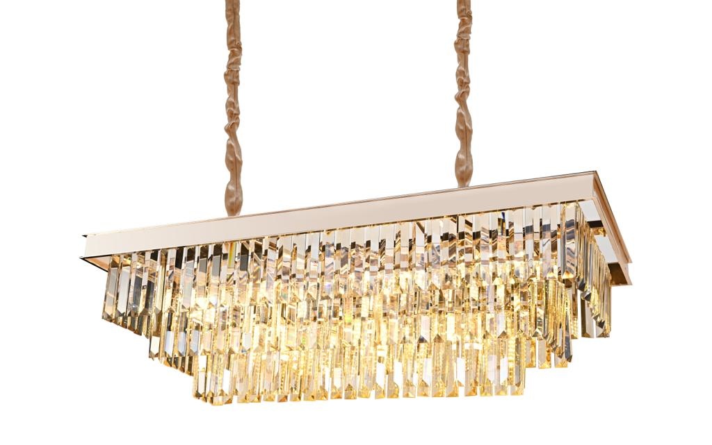 Hanglamp Faya - Goud - 90 x 40 cm