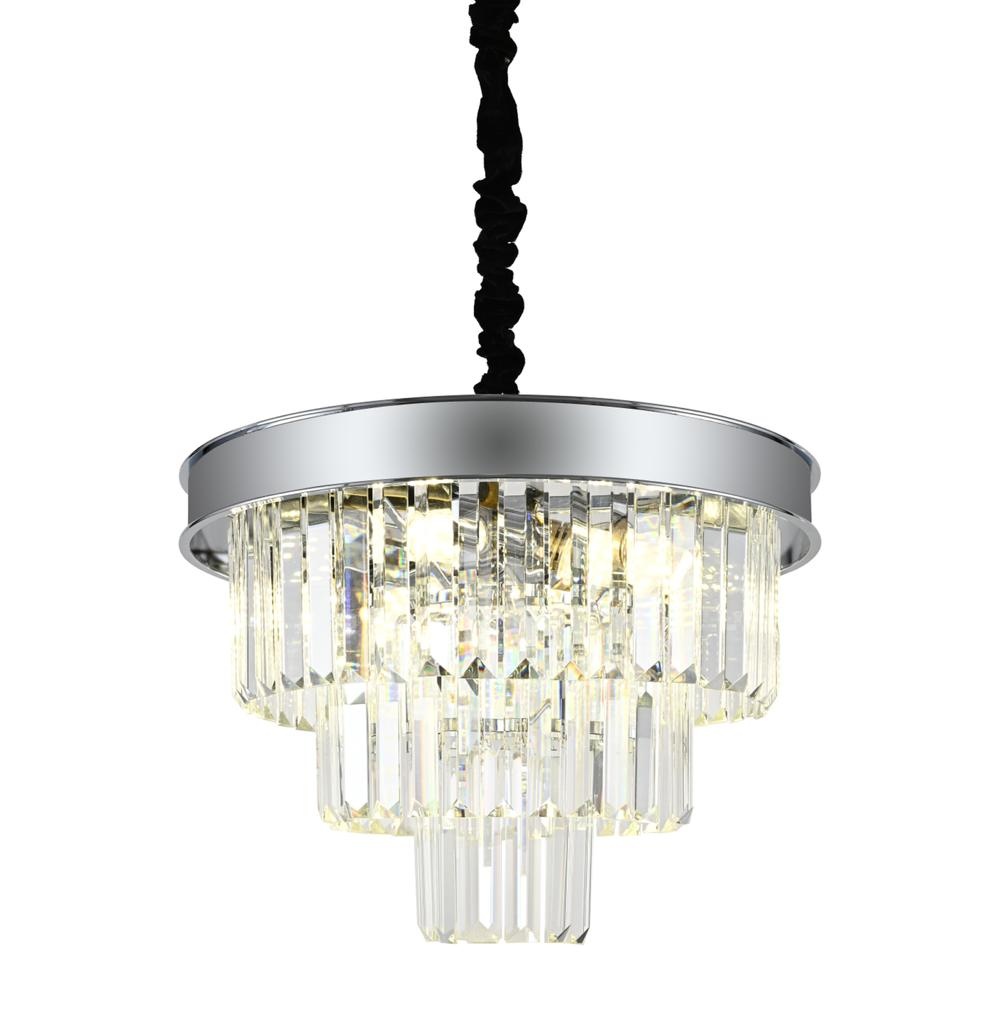 Hanglamp Faya - Zilver - 40 cm Ø