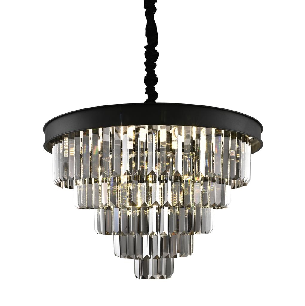 Hanglamp Faya - Antraciet - 60 cm Ø