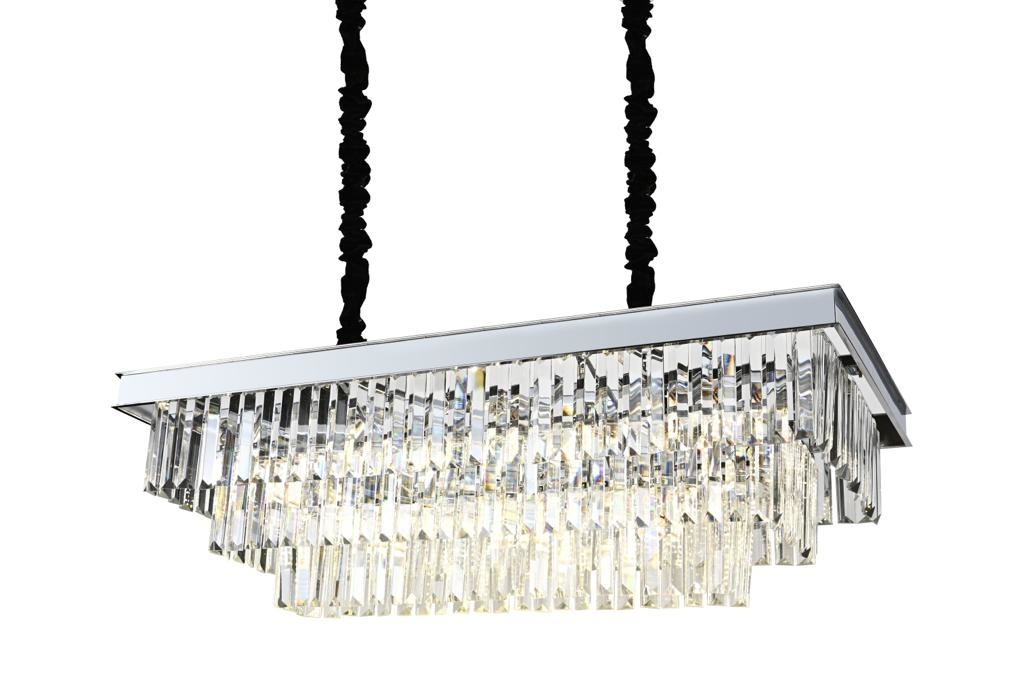 Hanglamp Faya - Silver - 90 x 40 cm