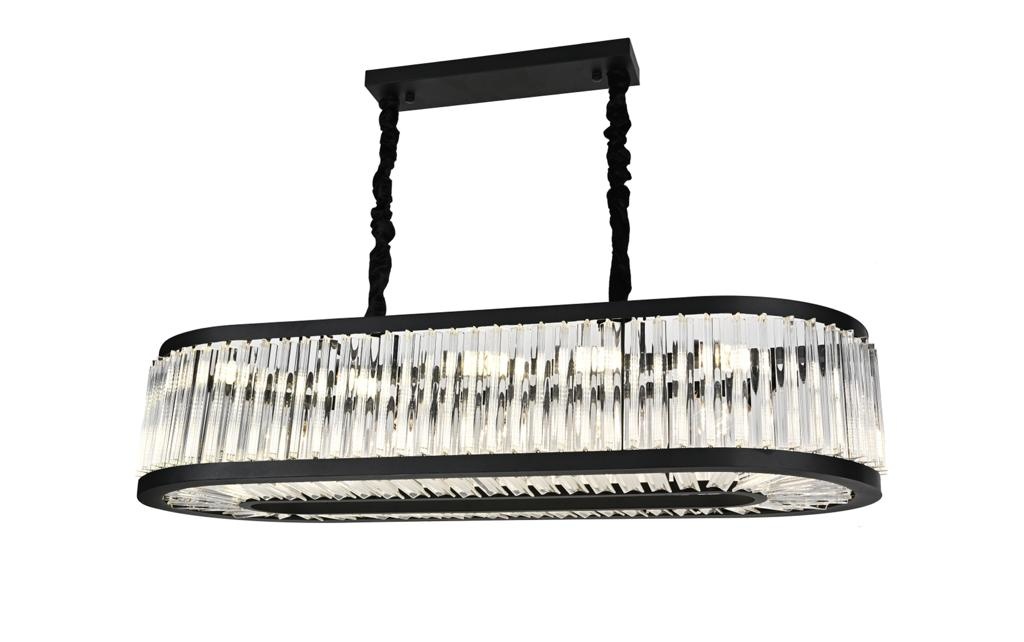 Hanglamp Andrea - Antraciet - 100 x 40 cm