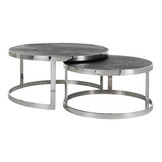 Salontafel Doblo Black Bonito set van 2
