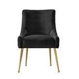 Eetkamerstoel Arona - Zwart / Goud