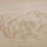 Fluffy zacht Vloerkleed Beige - Rond