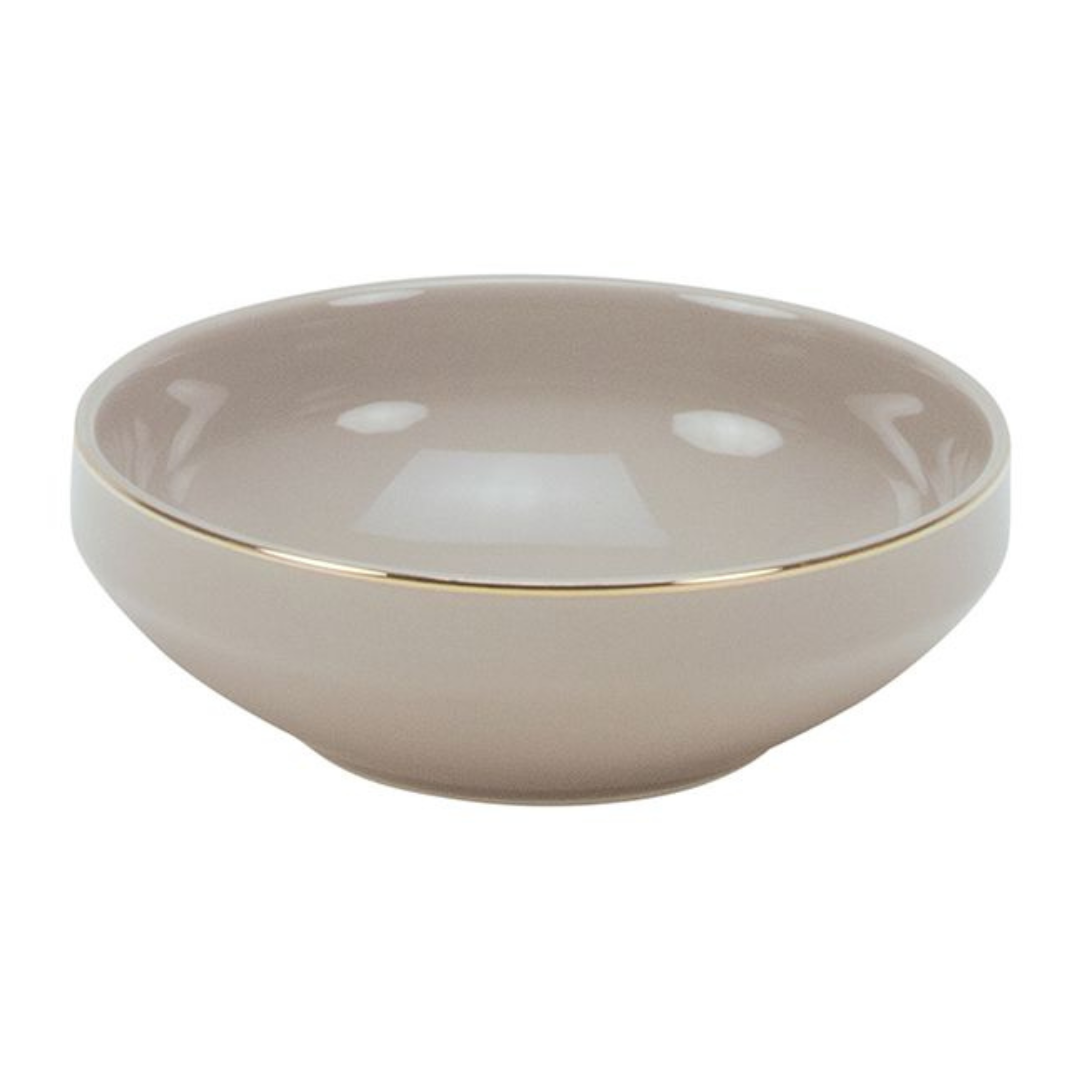 Bricard Lunel Serviesset 27-delig Taupe/Goud