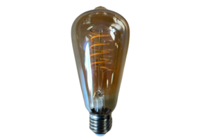 LED Lamp Edison Peer Amberglas 4W E27