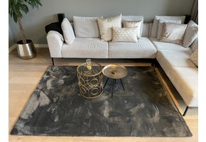 Maine Vloerkleed Antraciet - Eric Kuster Stijl vloerkleed