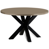 Eettafel Tokyo - Rond - Champagne