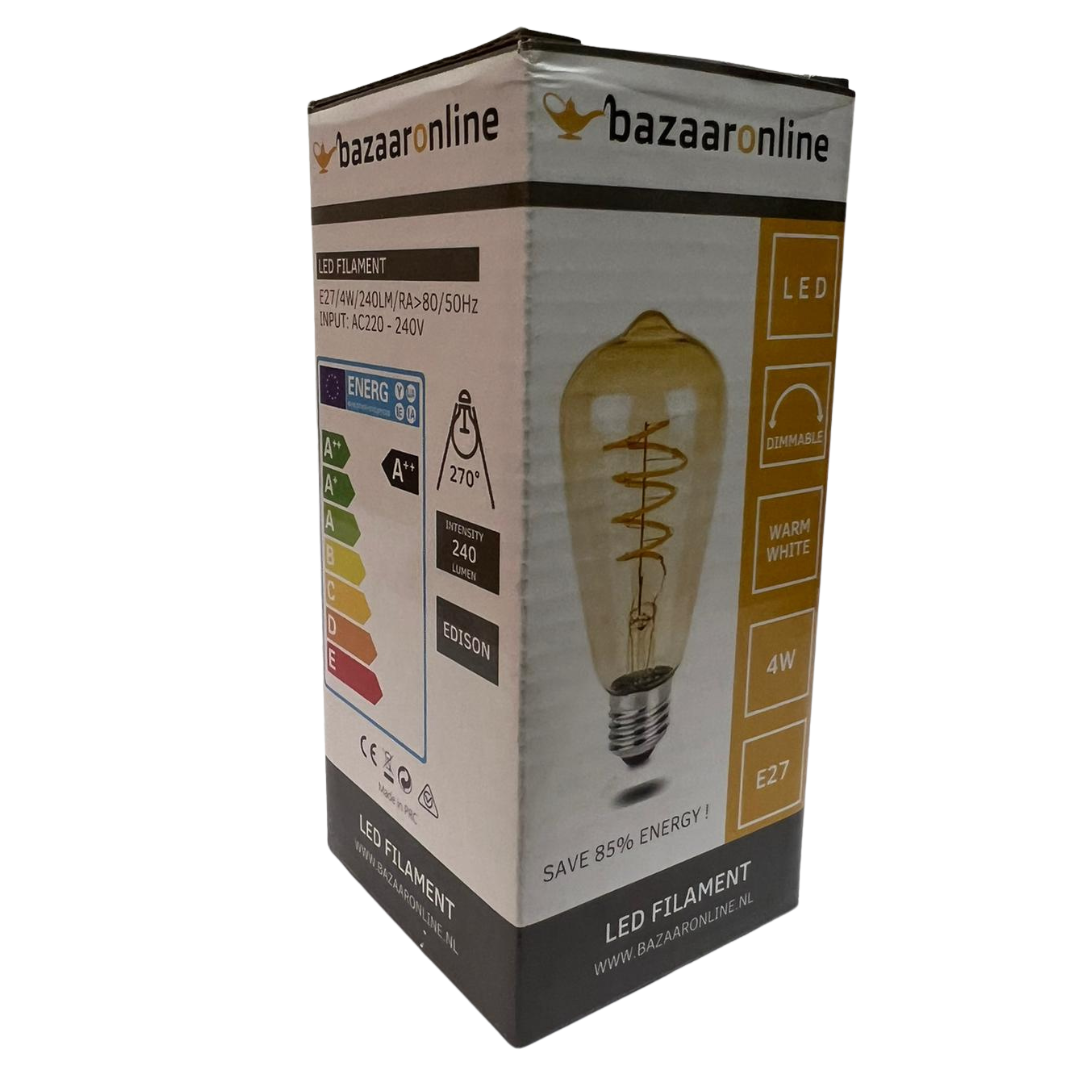 7 x Bundel LED Lamp Peer E27 dimbaar