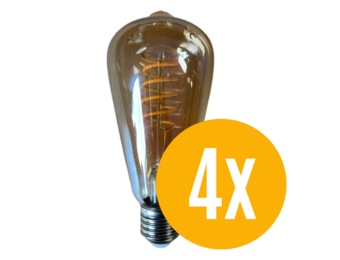 4 x Bundel LED Lamp Peer E27