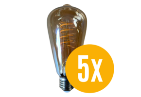 5 x Bundel LED Lamp Peer E27