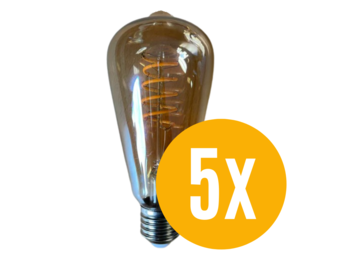 5 x Bundel LED Lamp Peer E27