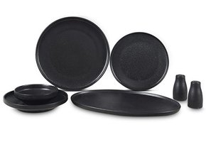 Bricard Lunel Serviesset set 27-delig Zwart