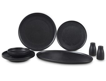 Bricard Lunel Serviesset set 27-delig Zwart