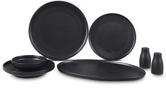 Bricard Lunel Serviesset set 27-delig Zwart