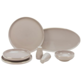 Bricard Lunel Serviesset 27-delig Taupe/Goud