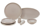 Bricard Lunel Serviesset 27-delig Taupe/Goud