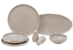 Bricard Lunel Serviesset 27-delig Taupe/Goud