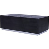 Black Bonito - Bloktafel - visgraat look - 130 x 70 cm