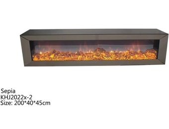 Tv-meubel Dubai Spiegelglas - Sepia