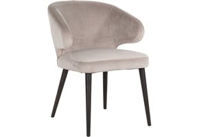 Eetkamerstoel Ankara Taupe  / Zwart