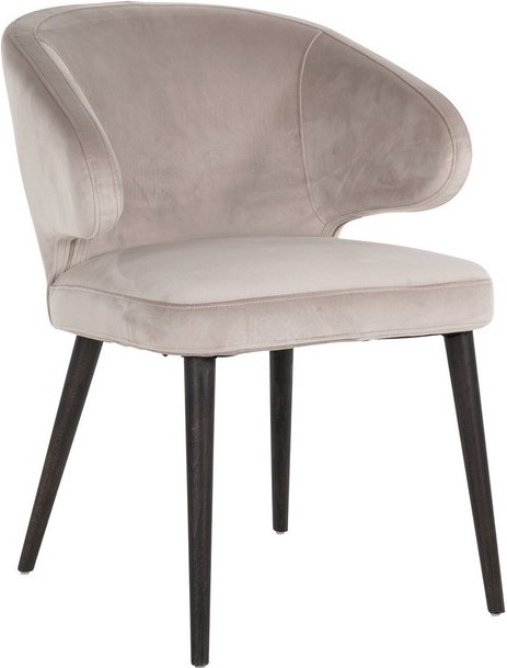 Eetkamerstoel Ankara Taupe  / Zwart