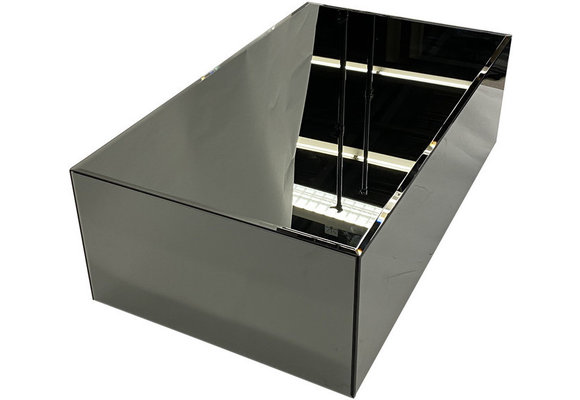 Salontafel Blocci Blokvormig Spiegel Antraciet