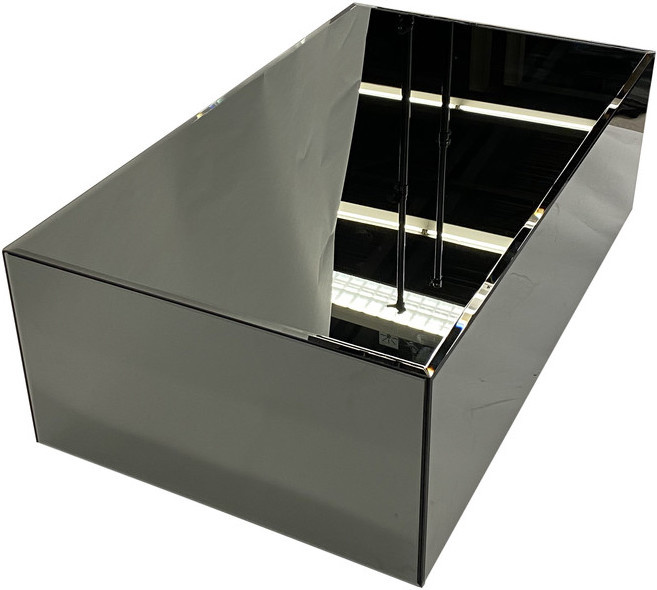Salontafel Blocci Blokvormig Spiegel Antraciet 120 x 70 CM