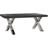 Eettafel Magnum Black Bonito - visgraat look