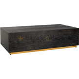 Black Bonito - Bloktafel - Goud - visgraat look - 130 x 70 cm