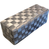 Hocker Bank Lima  - gevlochten zitbank - Grijs