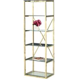 Wandkast Sierra Goudkleurig 60 x 40 x 180 CM