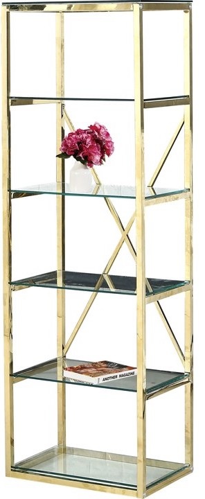 Wandkast Sierra Goudkleurig 60 x 40 x 180 CM