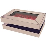 Salontafel met Elektrische Sfeerhaard - Sepia - 130 x 80cm