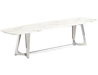 Tv-meubel Royal 180  x 42 - Zilver