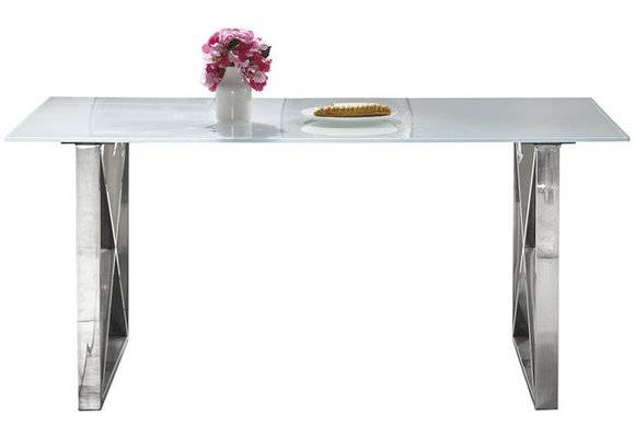 Eettafel Rixos Wit Glas